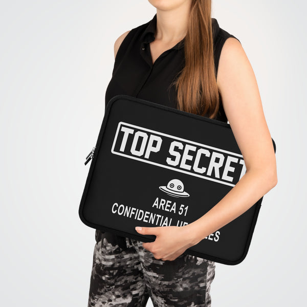 Copy of Momo Original Top Secret UFO file Laptop case