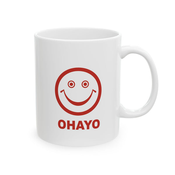 Copy of ALM Original Ceramic Mug, (11oz, 15oz)"OHAYO"