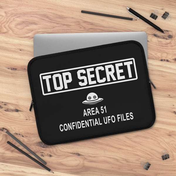 Copy of Momo Original Top Secret UFO file Laptop case
