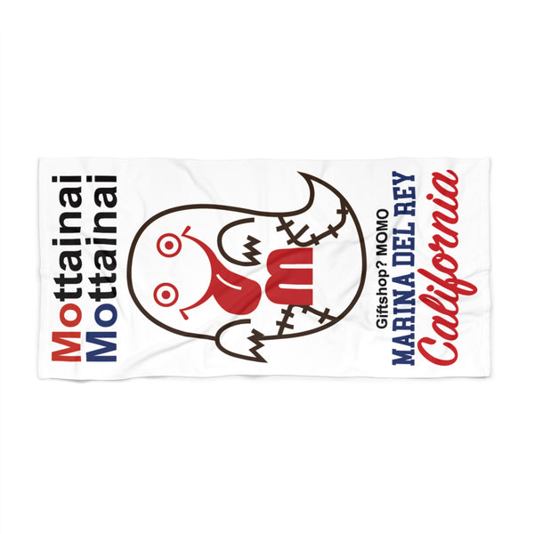 MOMO ORIGINAL "MOTTAINAI OBAKE" Beach Towel
