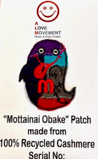 ALM original cashmere patchwork obake patch