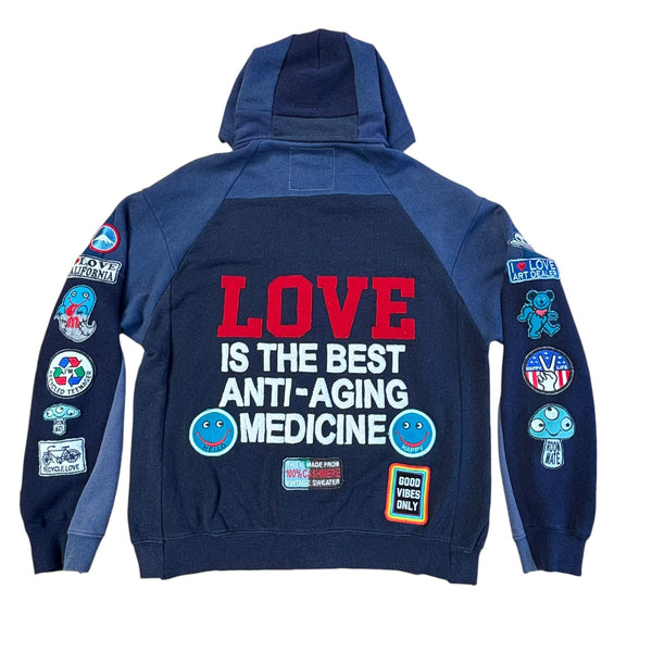 ALM x Blind Love Upcycled Sweatshirt Hoodie