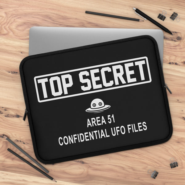 Copy of Momo Original Top Secret UFO file Laptop case