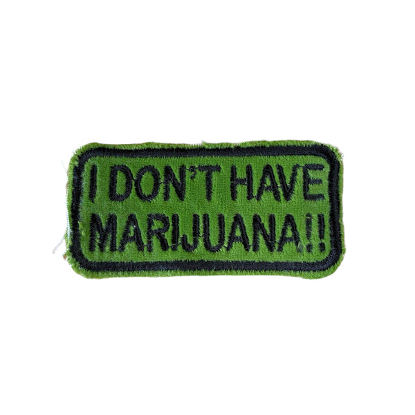 Rectangular Patch with Text Variety