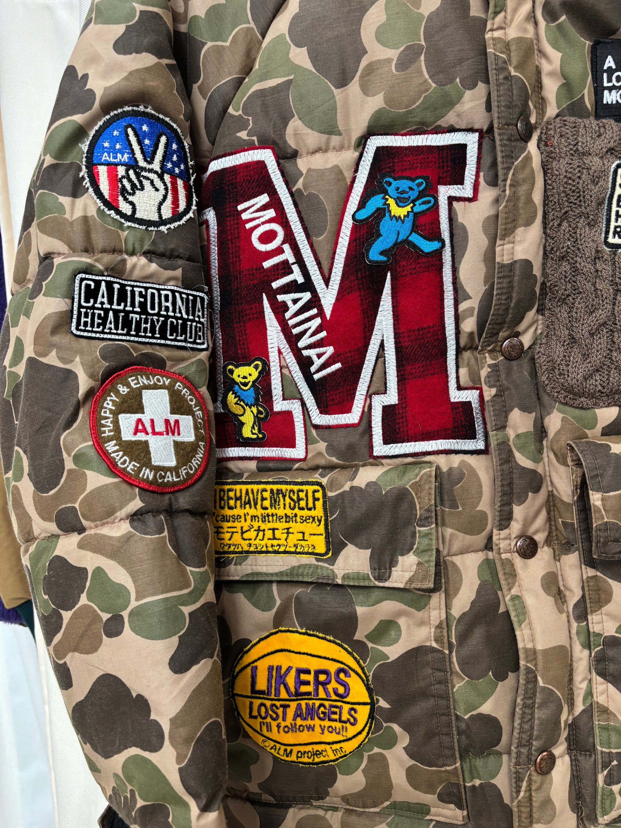 A love movement custom puffer jacket – A LOVE MOVEMENT