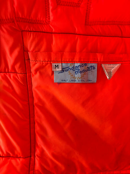 A love movement custom puffer jacket