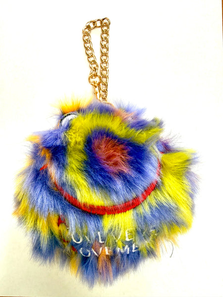 Faux Fur Pom Charm - A Love Movement