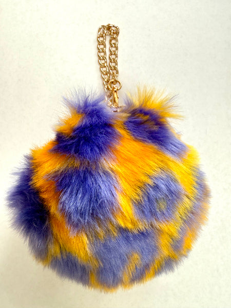 Faux Fur Pom Charm - A Love Movement