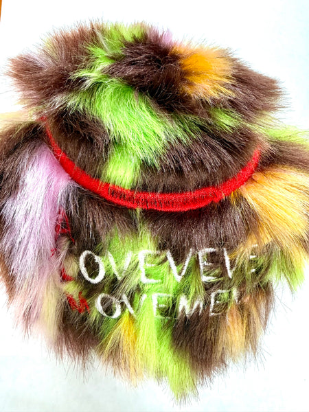 Faux Fur Pom Charm - A Love Movement