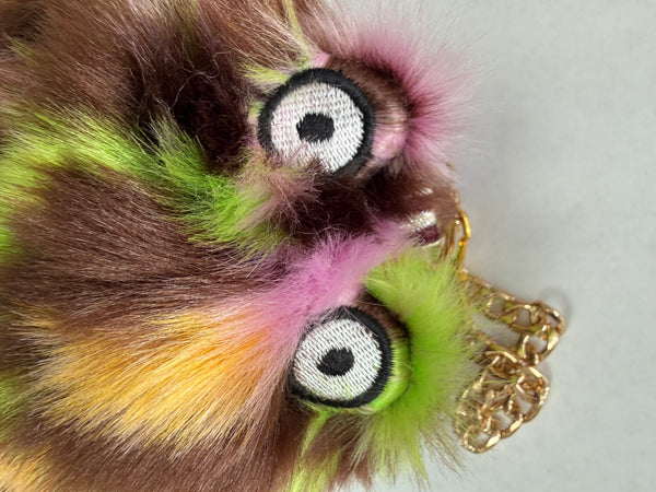 Faux Fur Pom Charm - A Love Movement