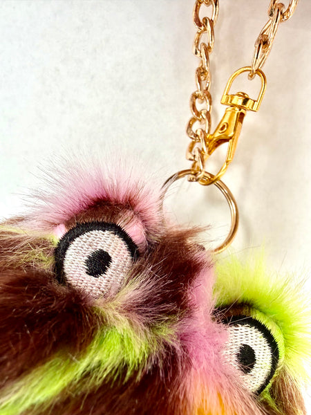 Faux Fur Pom Charm - A Love Movement