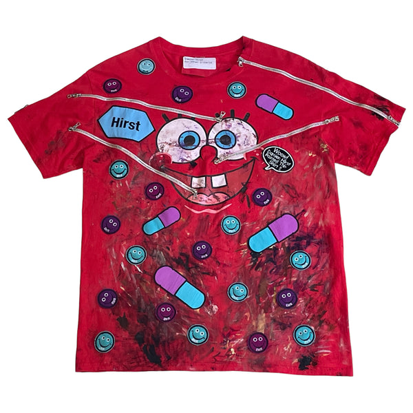 A LOVE MOVEMENT x DAMIEN HIRST  BEVERLY HILLS RECYCLER T-Shirt