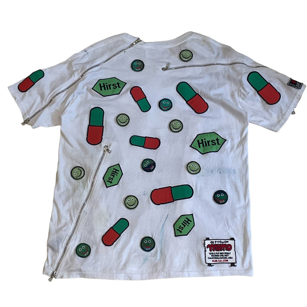 A LOVE MOVEMENT x DAMIEN HIRST  BEVERLY HILLS RECYCLER T-Shirt