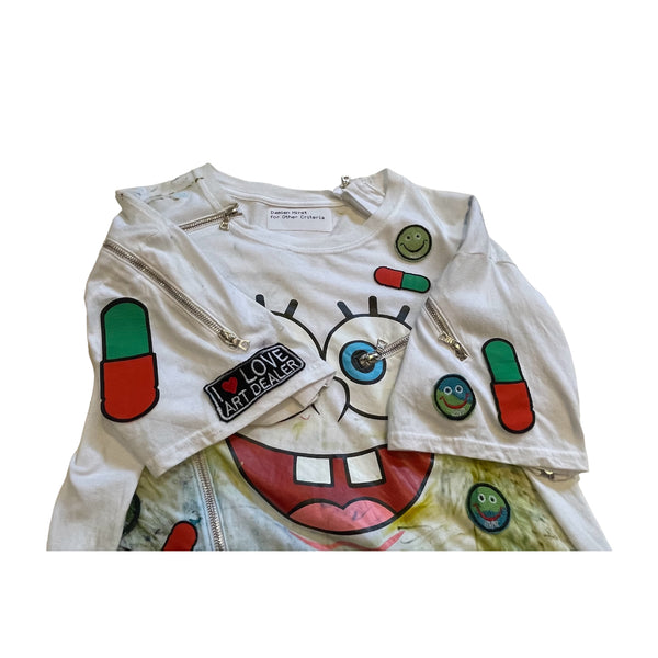 A LOVE MOVEMENT x DAMIEN HIRST  BEVERLY HILLS RECYCLER T-Shirt