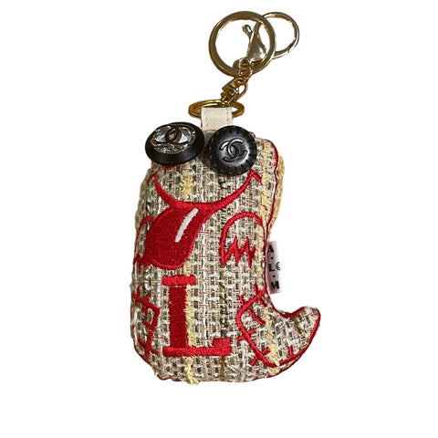 Linton Tweeds Chanel Button Mottainai Obake Charm  #2