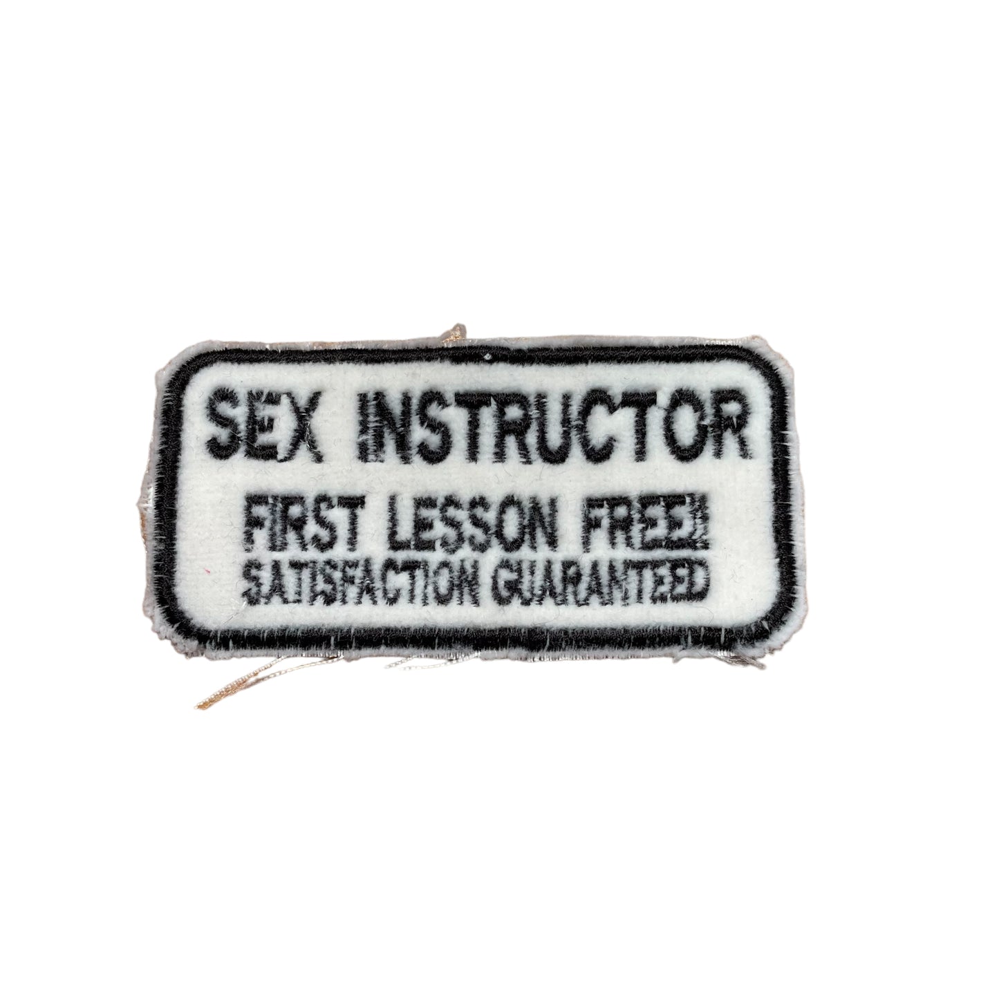 Rectangular Patch with  Text Variety