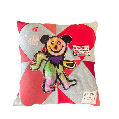 ALM x BLIND LOVE Vintage recycled Patchwork Pillow Case