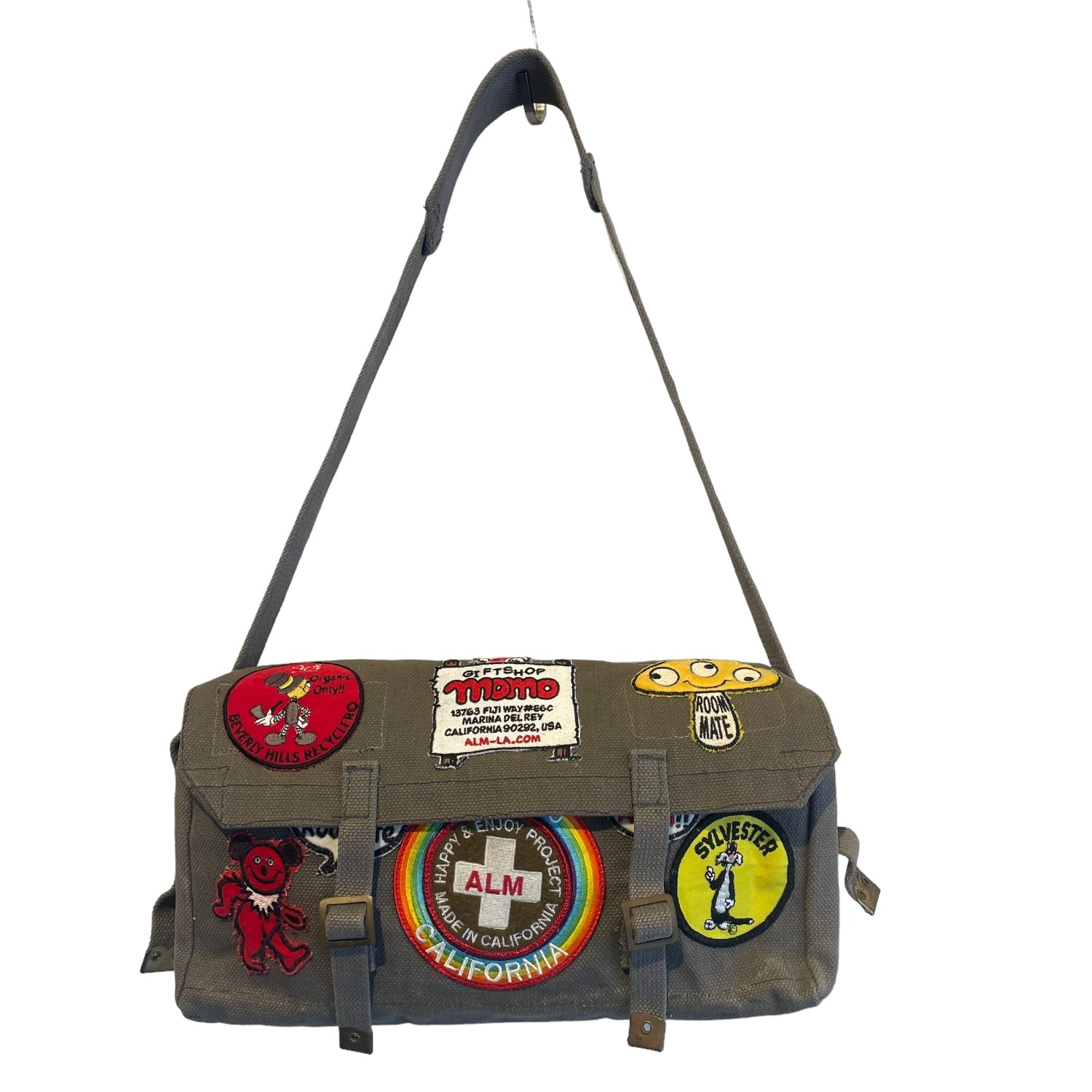 MOMO original recycled military shoulder bag