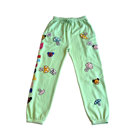 Camp High Recycled  Sweat Pants Palisades