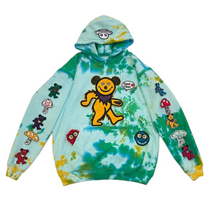 Camp High Recycled Tie Dye Hoodie