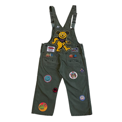 ALM original recycled vintage military tent overalls
