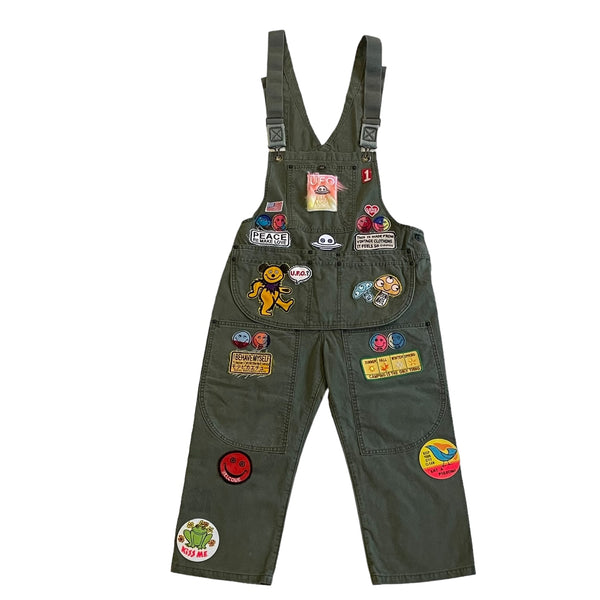 ALM original recycled vintage military tent overalls