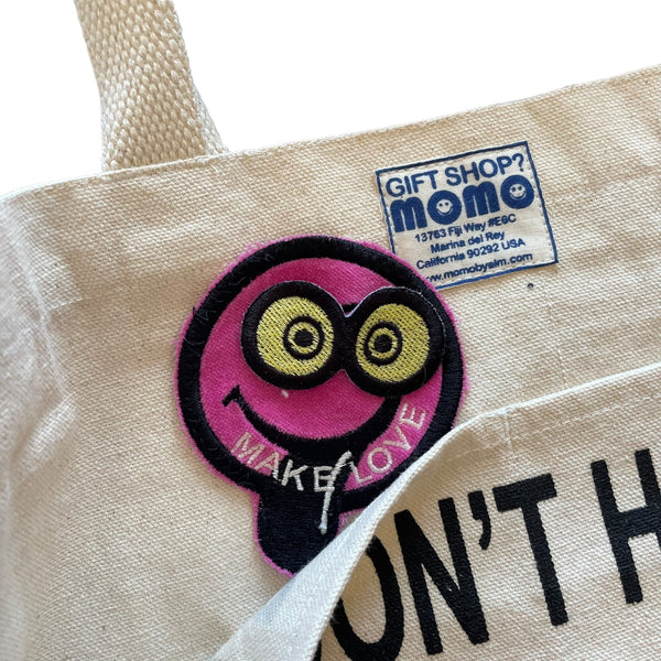 MOMO ORIGINAL I DON'T HAVE MARIJUANA Tote Bag With Patch