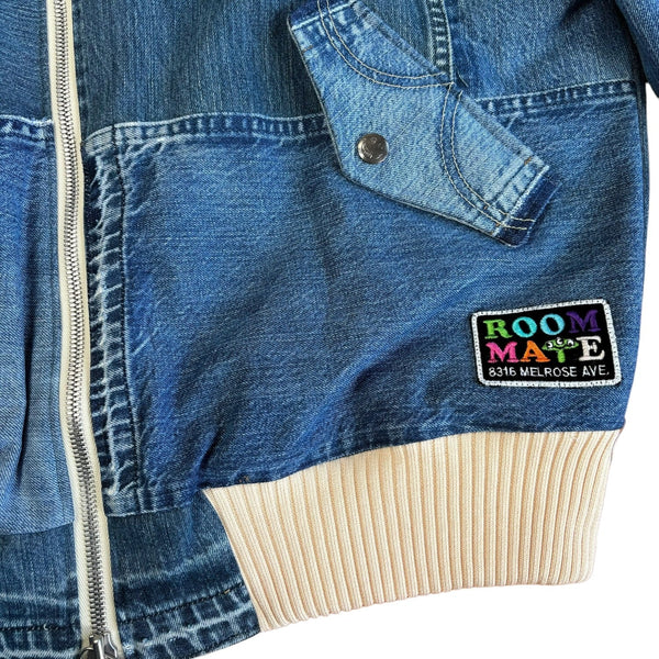 Perfect ribs x ALM Denim Remake Bomber Jacket