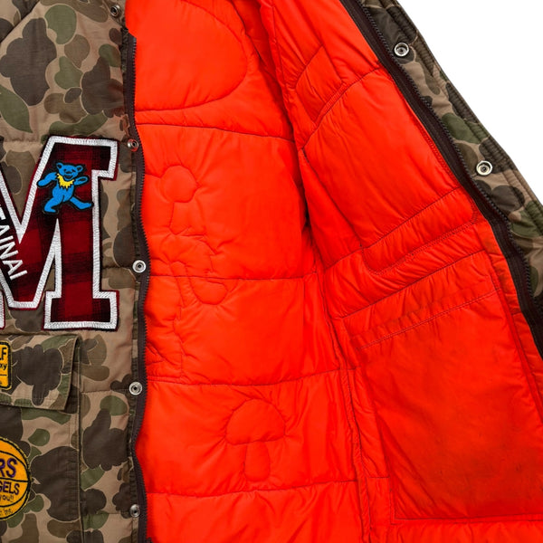 A love movement custom puffer jacket