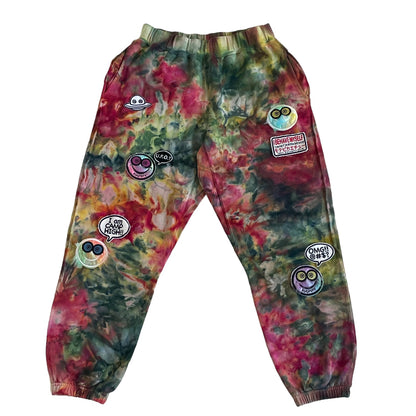 Camp High Recycled Tie Dye Sweat Pants