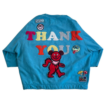 Camp High x ALM Recycled Sweat Shirt Thank You