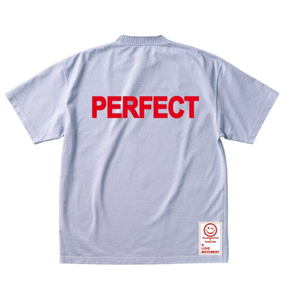 Perfect ribs®︎×A LOVE MOVEMENT】 "ART LOVE MUSIC" Basic Short Sleeve T Shirt