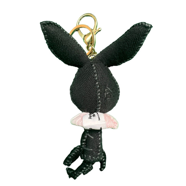 【Perfect ribs×togawadoll】Rabbit Key Holder/BLACK