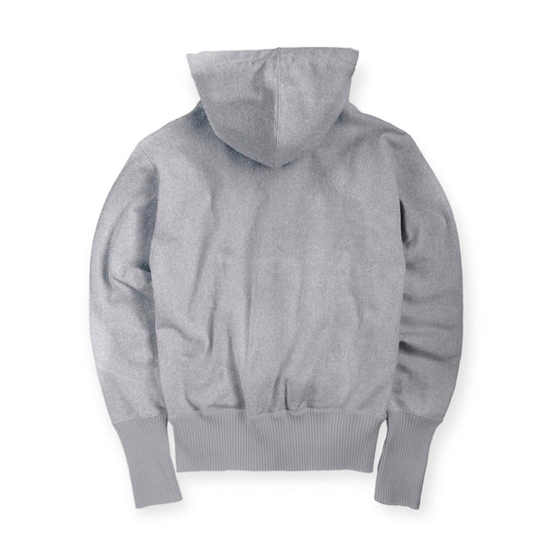 Basic Zip Hoodie / Gray