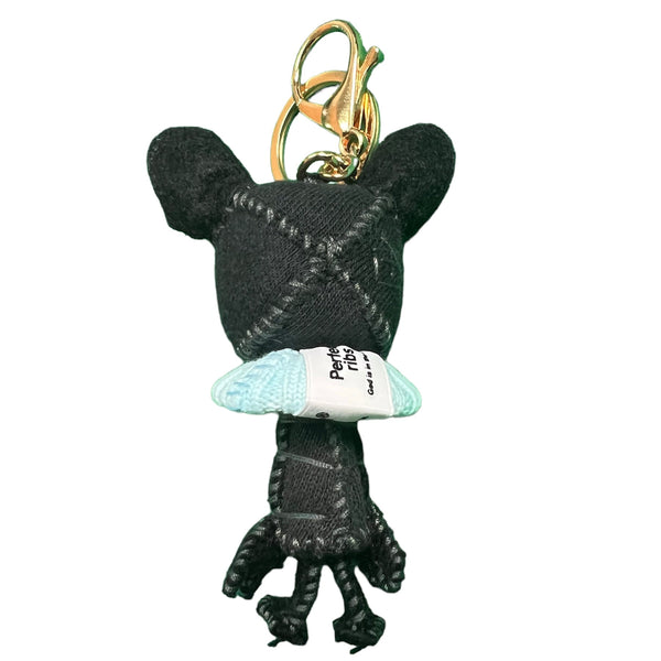 【Perfect ribs×togawadoll】Cat Key Holder/BLACK