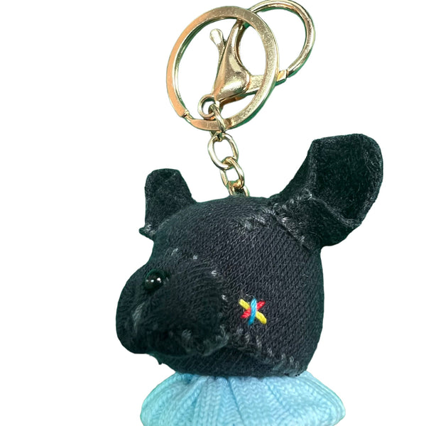 【Perfect ribs×togawadoll】Cat Key Holder/BLACK