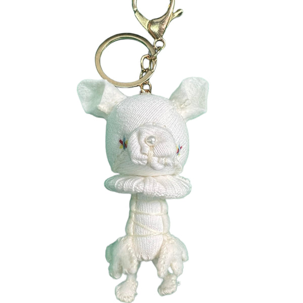 【Perfect ribs×togawadoll】Cat Key Holder/WHITE