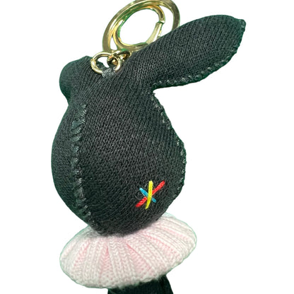 【Perfect ribs®︎×togawadoll】Rabbit Key Holder/BLACK